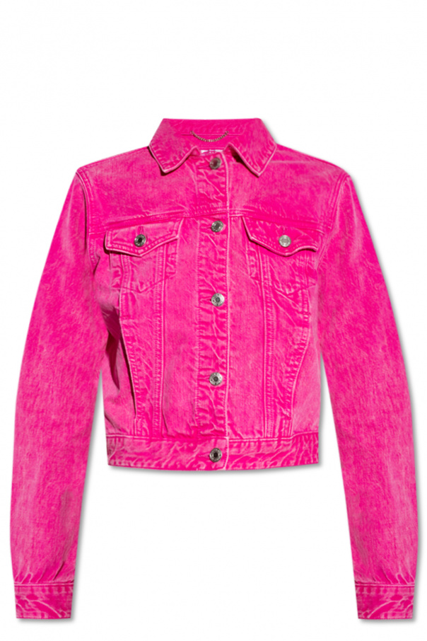 BaradulinShops Eswatini Pink Denim jacket Michael Michael Kors sweat shirt homme